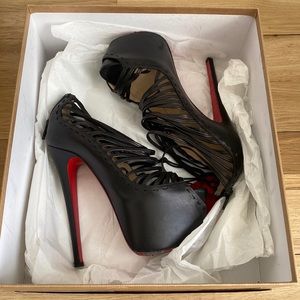 Christian louboutin Zoulou 160 KID in Black